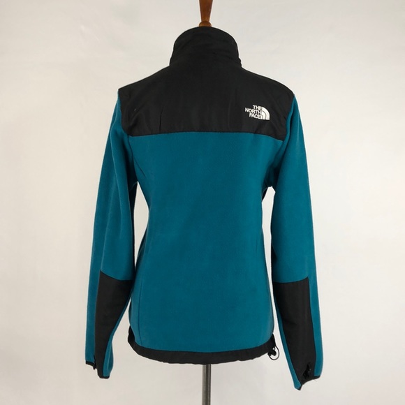 The North Face Blue & Black Fleece Zip-Up Jacket - Picture 3 of 6